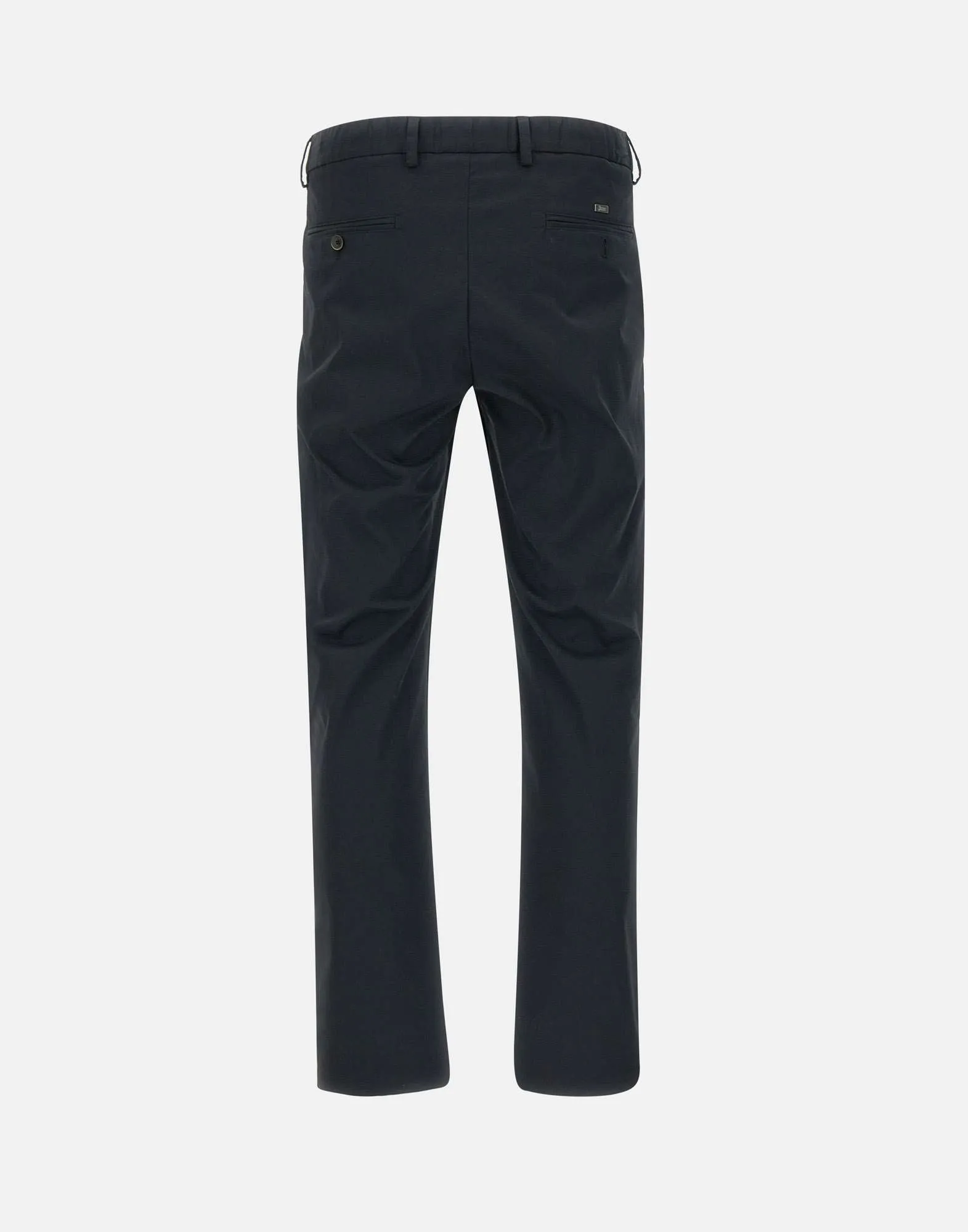 Mechanical Stretch Twill Black Pants