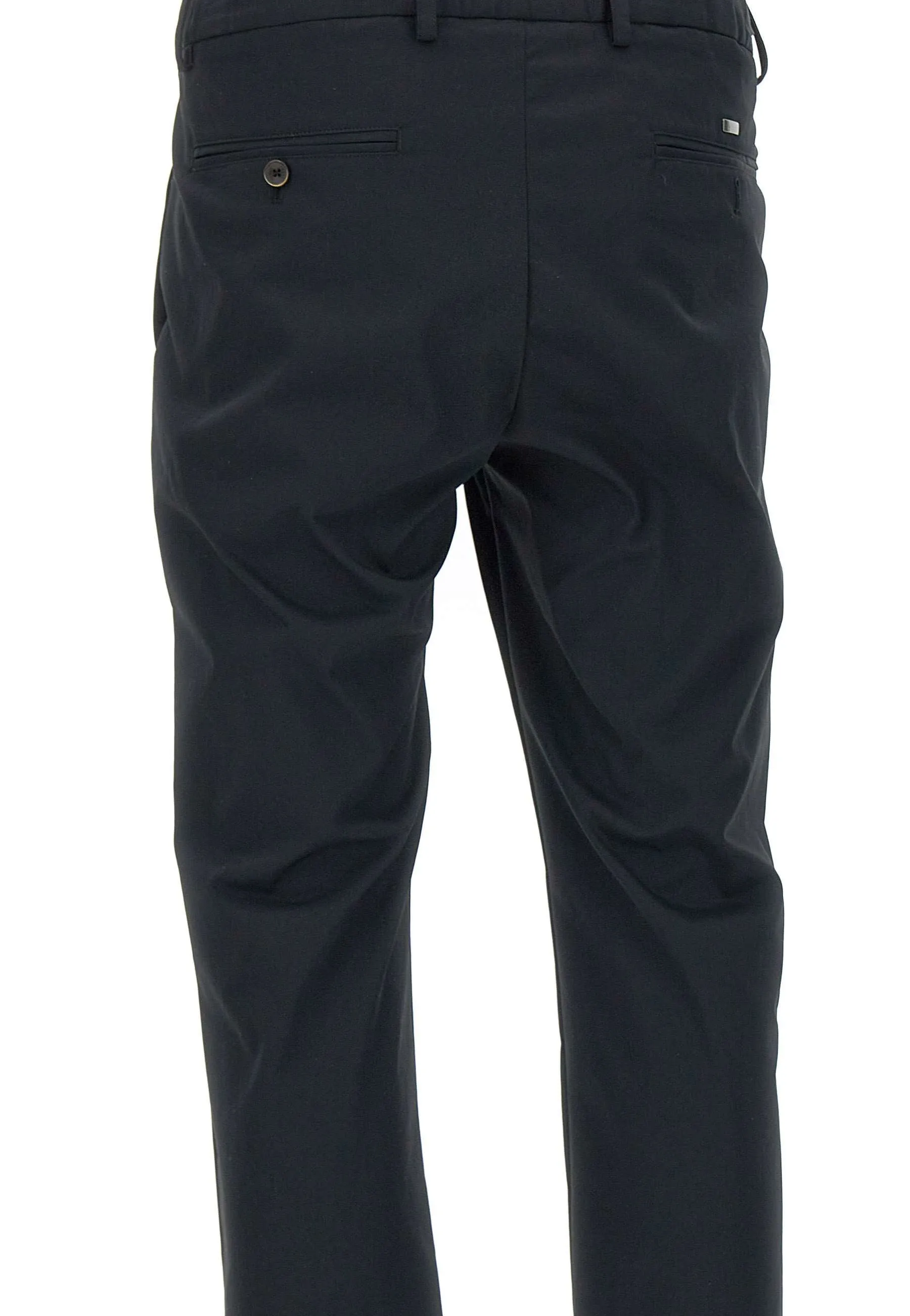 Mechanical Stretch Twill Black Pants