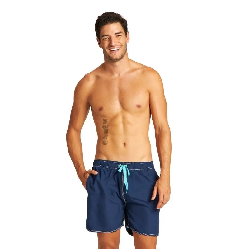 MEN'S FUNDAMENTALS BICOLOUR BOXER SWIM SHORTS