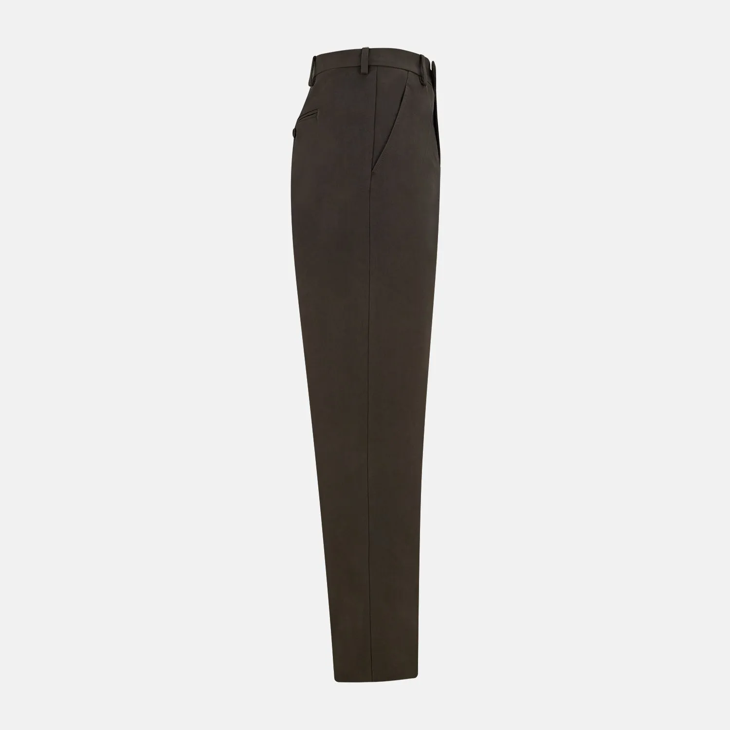 Moss Green Henry B Trousers