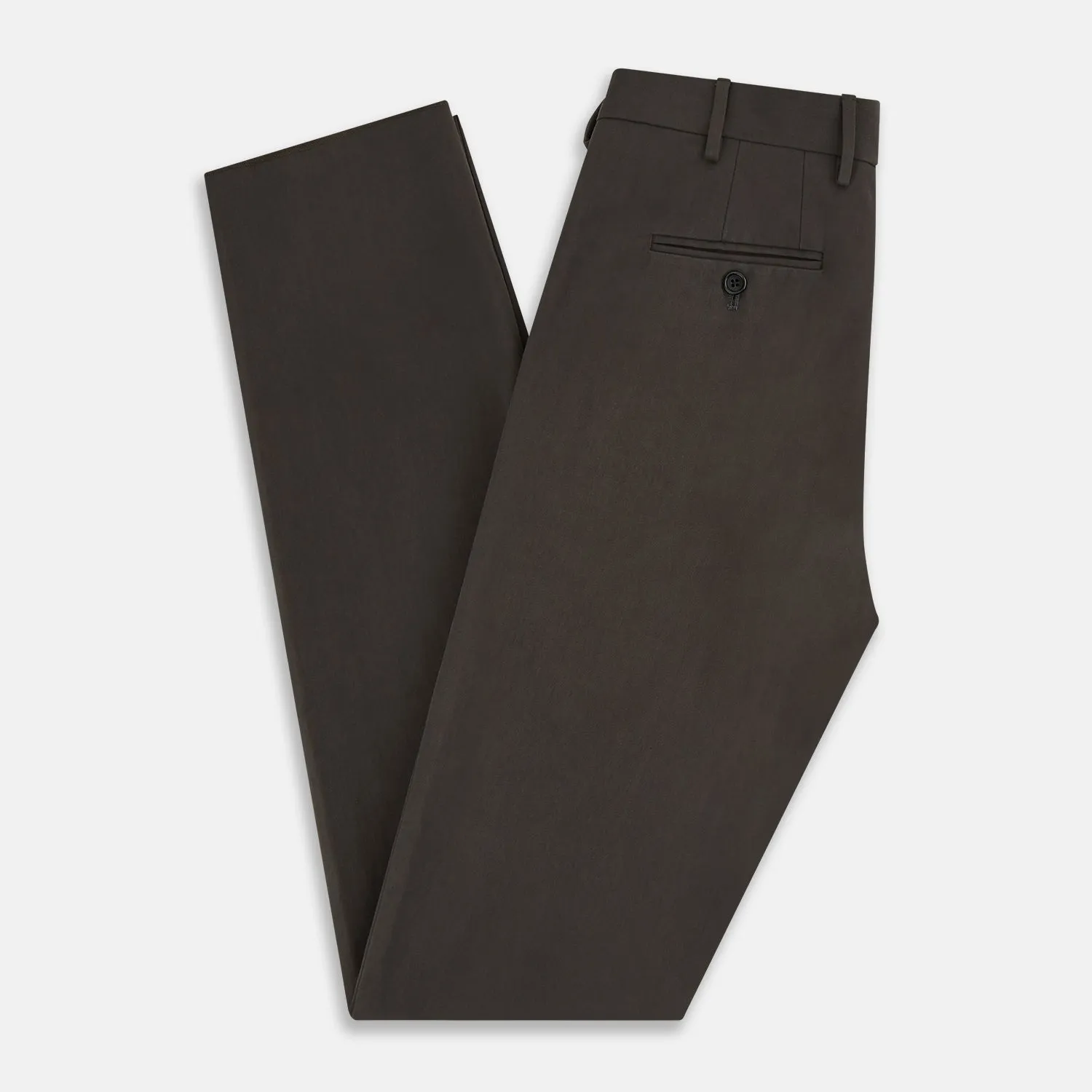 Moss Green Henry B Trousers