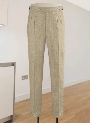 Naples Pine Highland Tweed Trousers