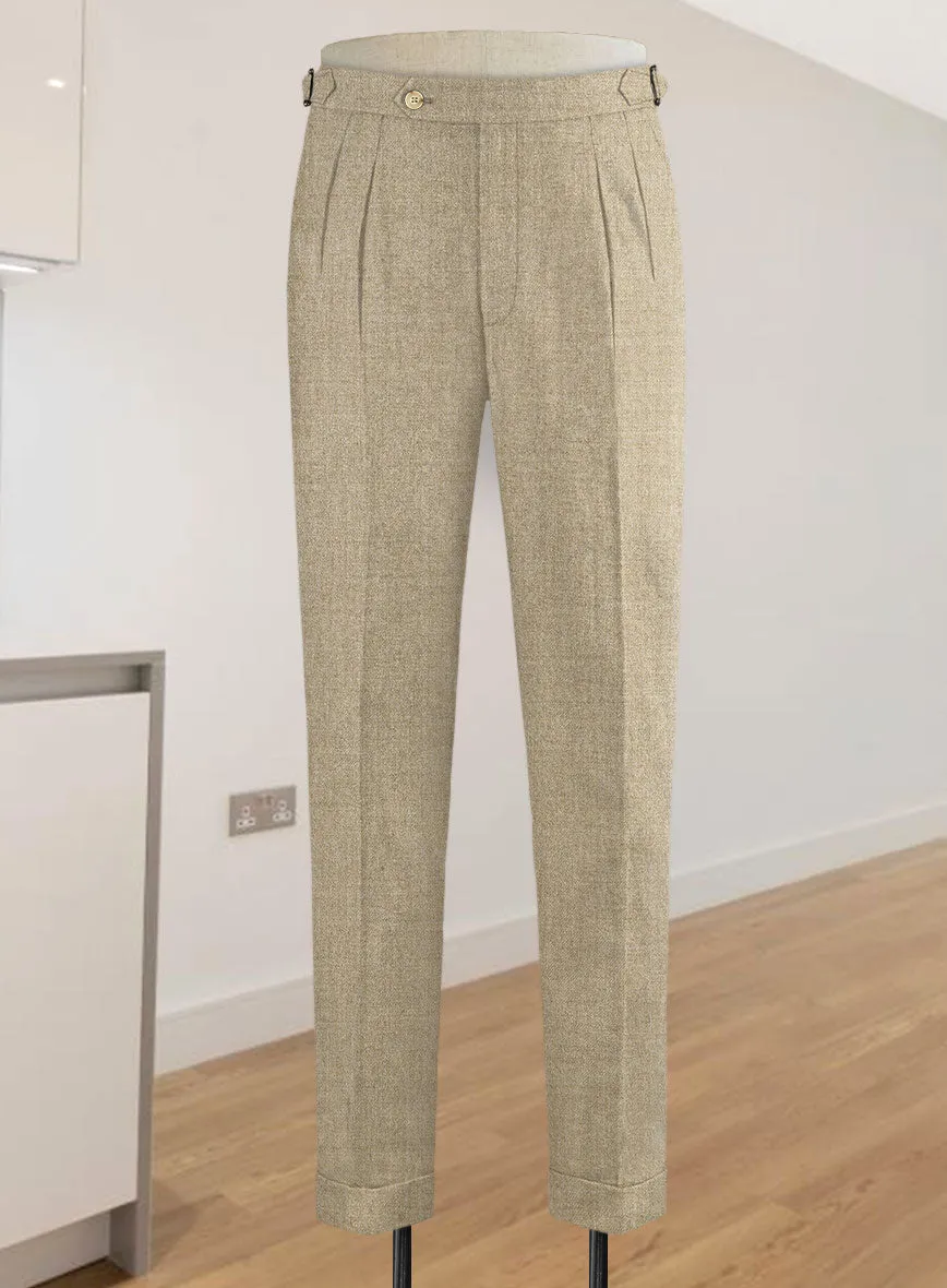 Naples Pine Highland Tweed Trousers