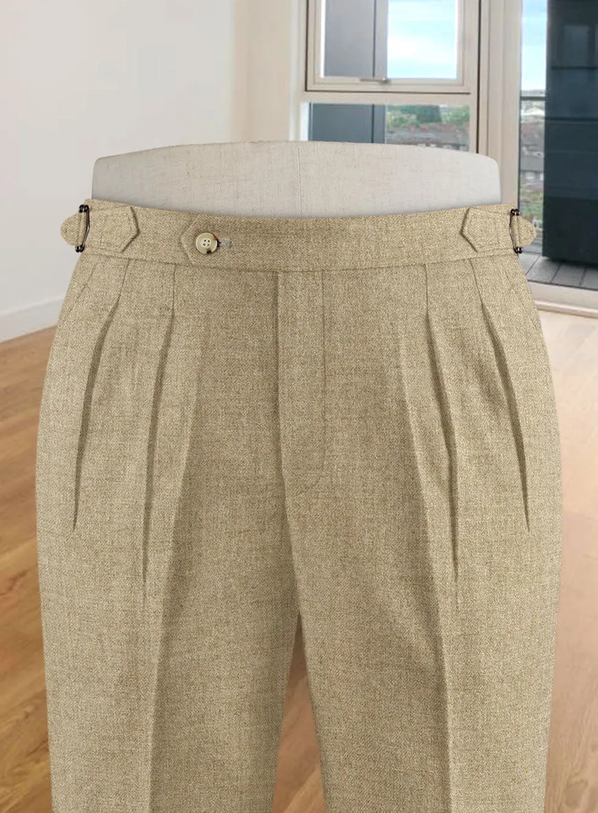 Naples Pine Highland Tweed Trousers