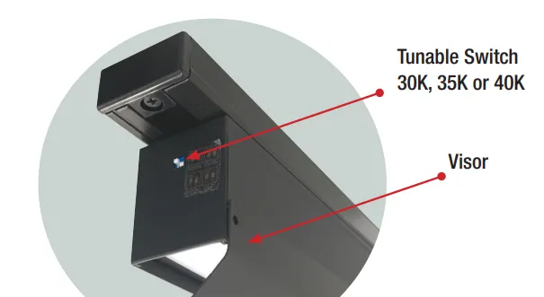 Nora NTE-LIN LED 2' Tunable T-Line Linear Track