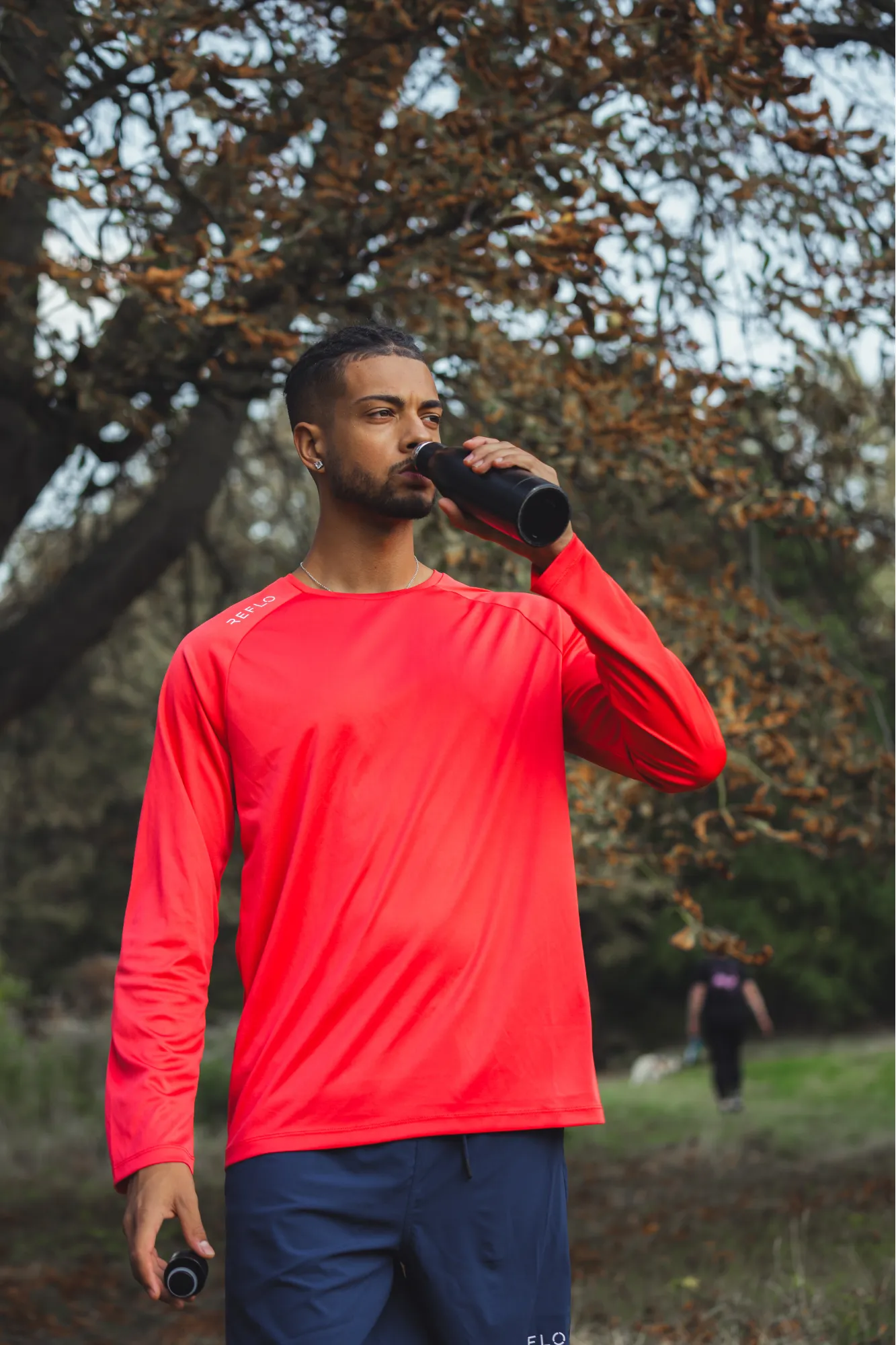 Orinoco L/S T Shirt Coral Red