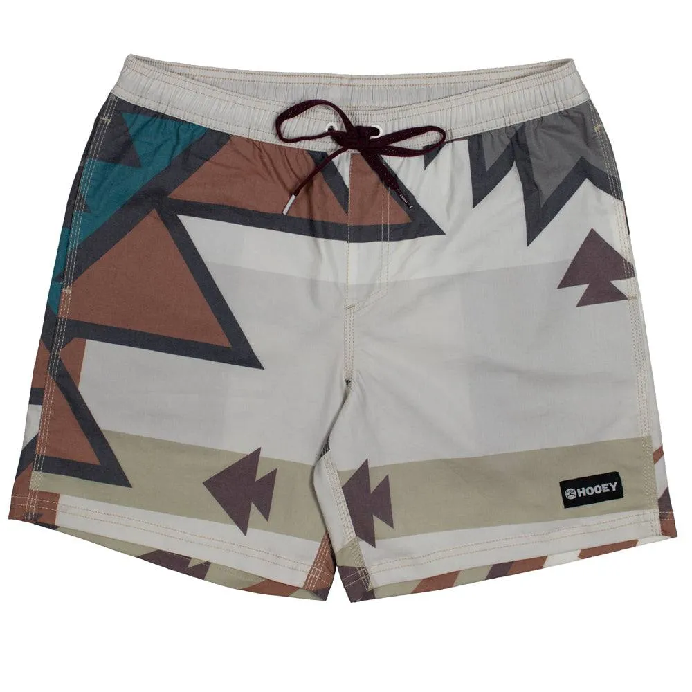 "Bigwake" Cream/Aztec Board Shorts