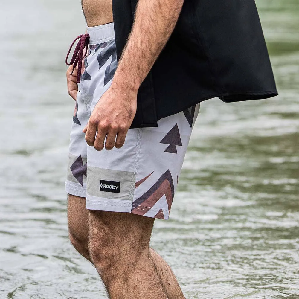 "Bigwake" Cream/Aztec Board Shorts