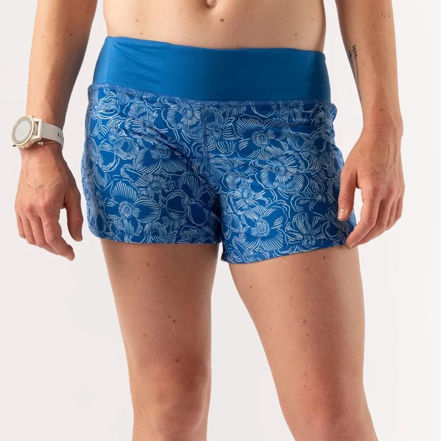 rabbit Hopper 4" Short | Princess Blue | Womens