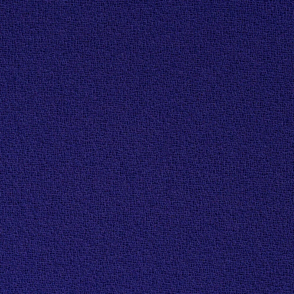 Rich Blue Microfibre Double Twist Crêpe