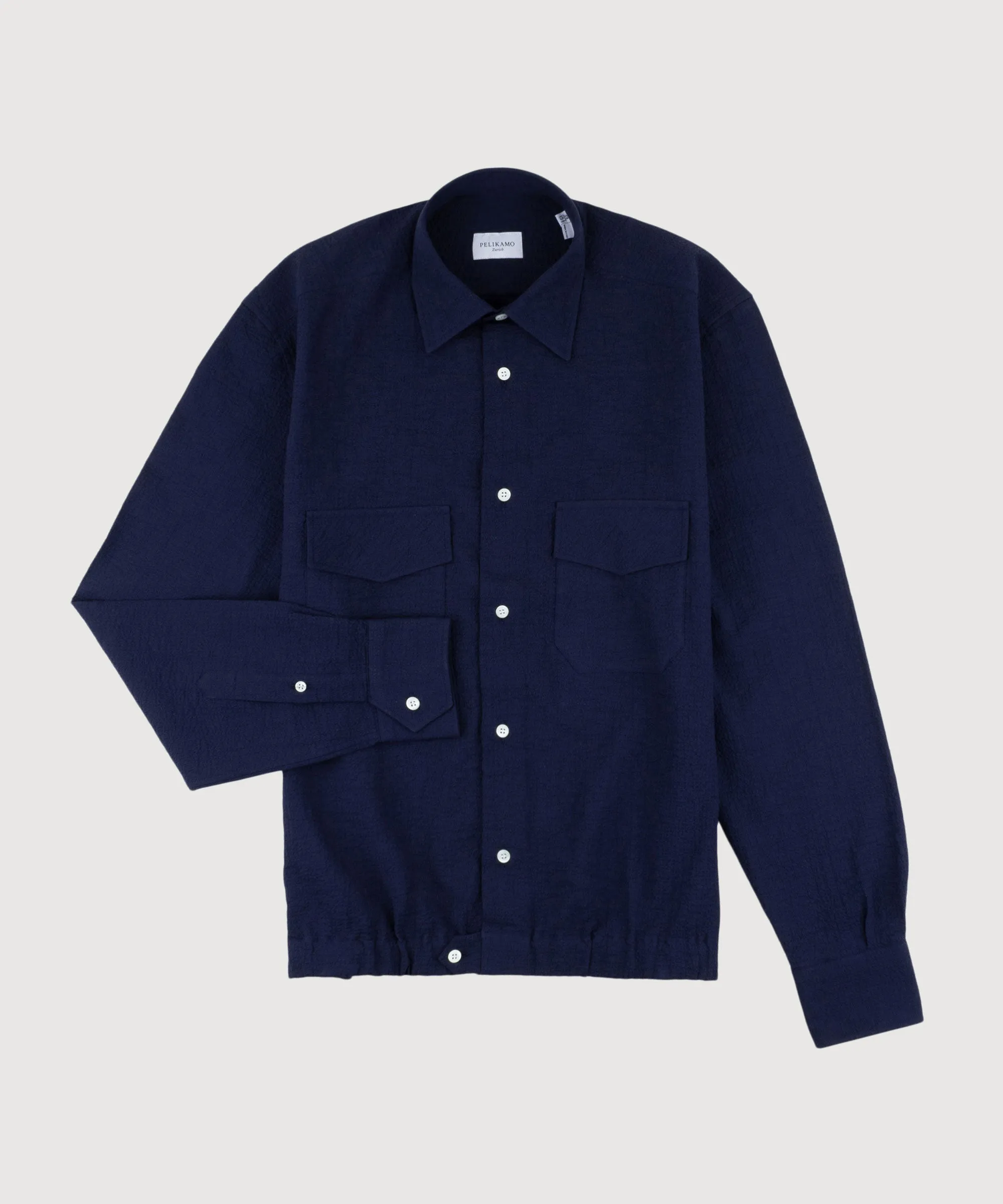 Seersucker Overshirt