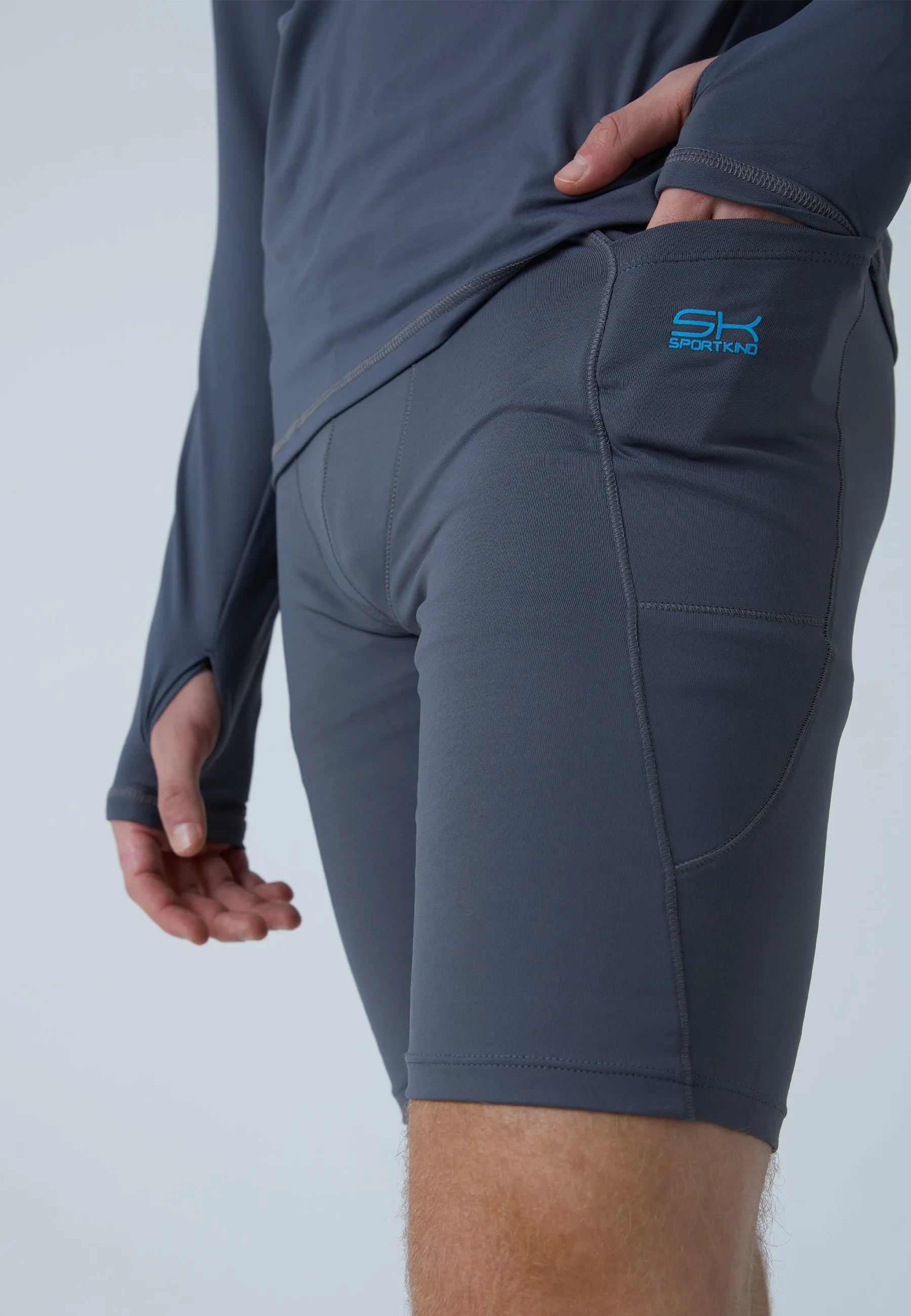 Short Tights / Cycling Shorts, grey