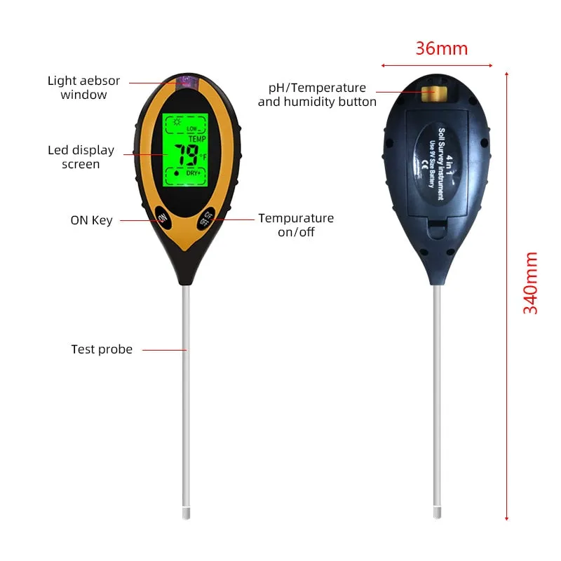 SoilSmart®️ | Digital 4-in-1 Soil Survey Instrument