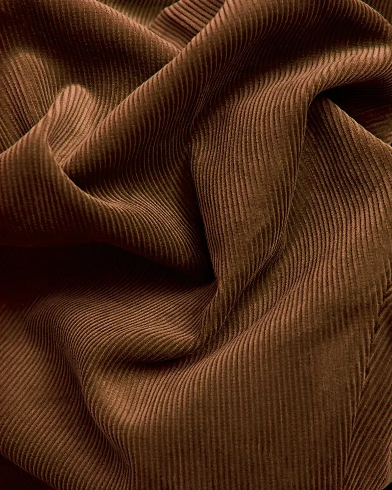 Tan Cotton Corduroy Trousers