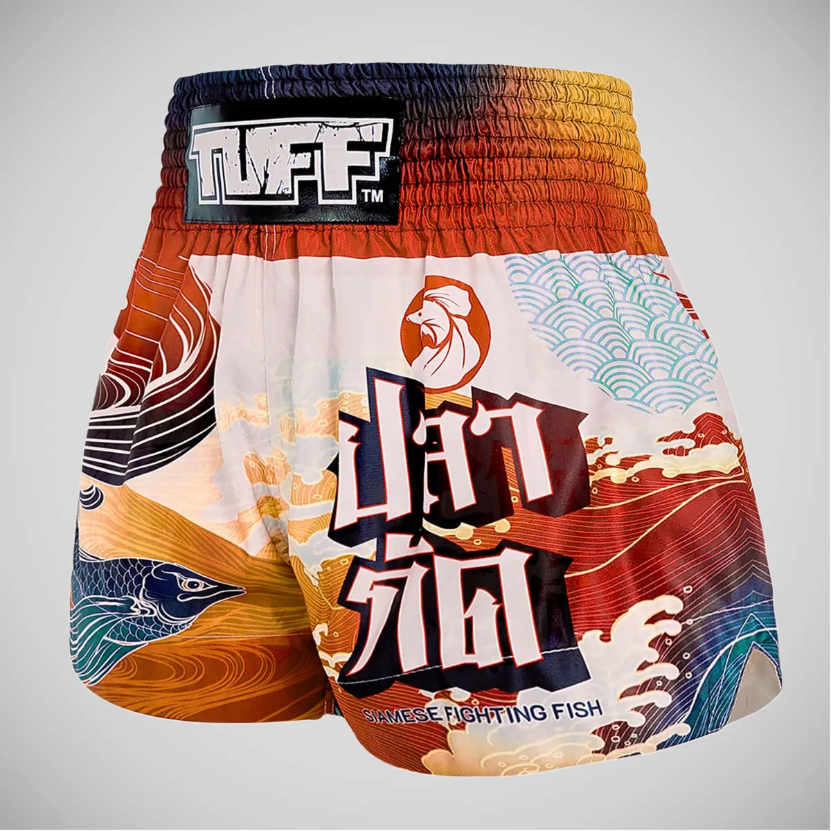 TUFF Sport MS670 The Wind In The Water Muay Thai Shorts