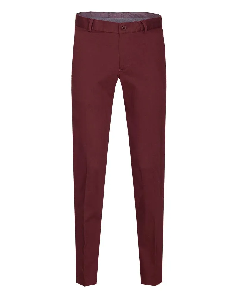 Twill Design Classic Burgundy Trouser