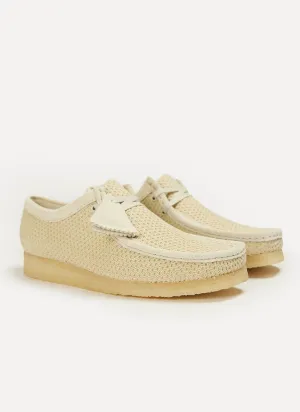 Wallabee | Clarks Originals | Off White Mesh